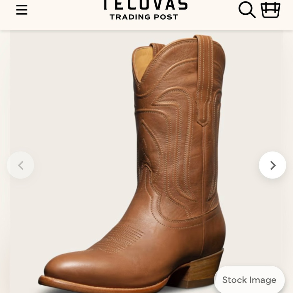 Tecovas Brown Leather Cowboy Boots Timeless Western Style